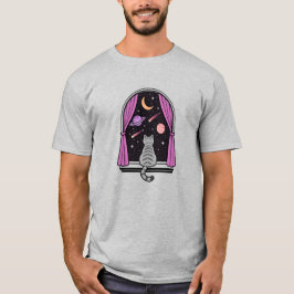 Camiseta Gato de Ventana