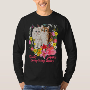 Camiseta Gato Declaración Gatito Minino Dueño de Gato Hombr