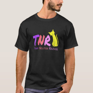Camiseta Gato Defensor del Liberar Esterilizar Rap NR Gato