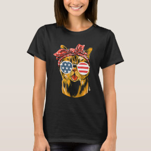 Camiseta gato del 4 de julio 1