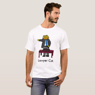 Camiseta Gato del abogado