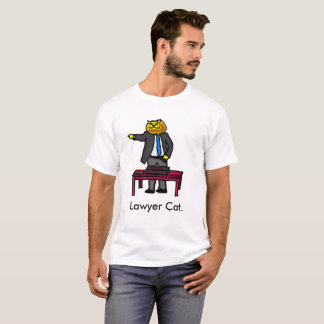 Camiseta Gato del abogado