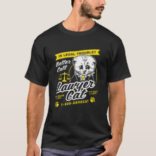 Camiseta Gato del abogado - No soy un filtro para gatos gat