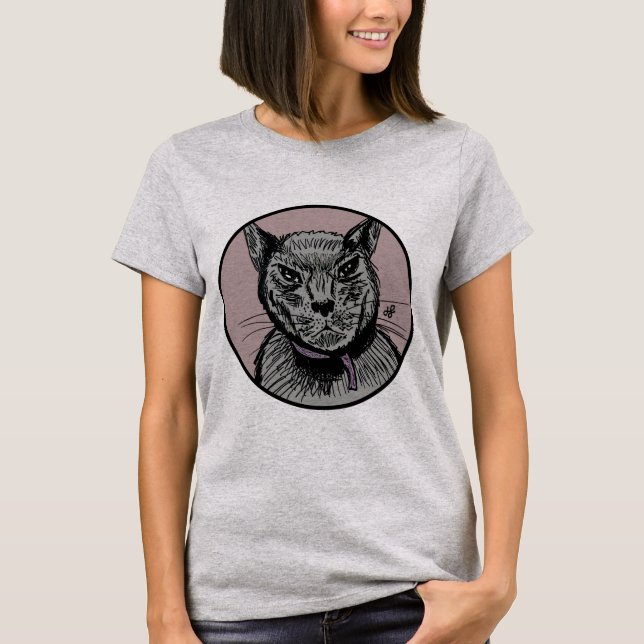 Camiseta "gato del asesinato " (Anverso)