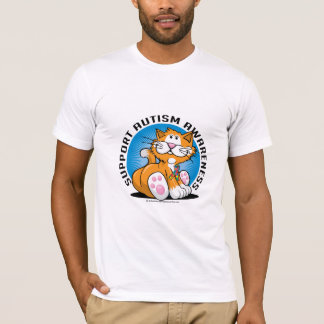 Camiseta Gato del autismo