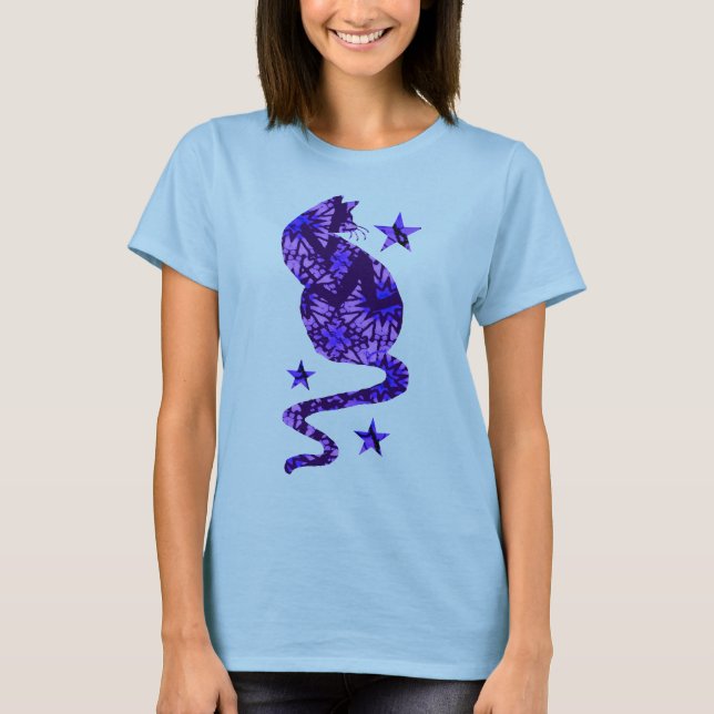 Camiseta Gato del batik (Anverso)