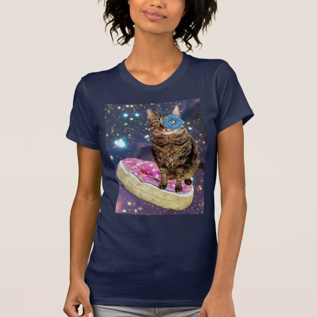 Camiseta gato del buñuelo (Anverso)