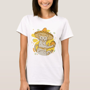 Camiseta Gato del Cinco De Mayo