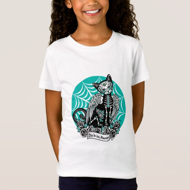 Camiseta Gato del cráneo del azúcar (Anverso)