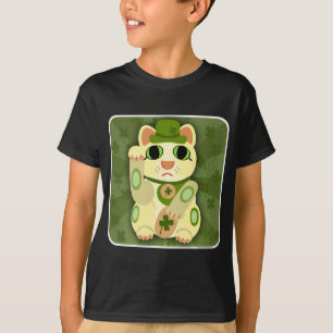 Camiseta Gato del Día de San Patricio