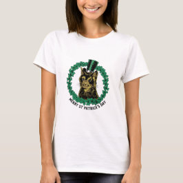 Camiseta Gato del Día de San Patricio