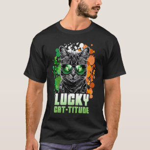 Camiseta Gato del Día de San Patricio Saint Paddy's St Patt