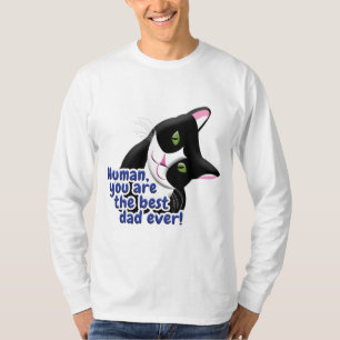 Camiseta Gato del día del padre