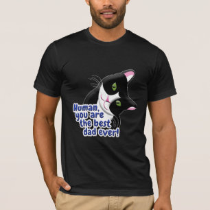 Camiseta Gato del día del padre