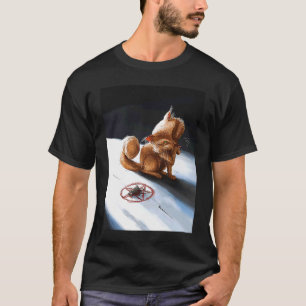 Camiseta Gato del Diablo Hail Pentagrama