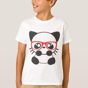 Camiseta Gato del empollón