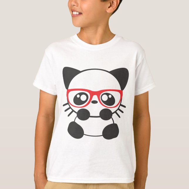 Camiseta Gato del empollón (Anverso)