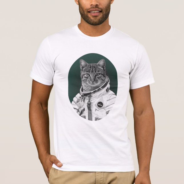 Camiseta Gato del espacio (Anverso)