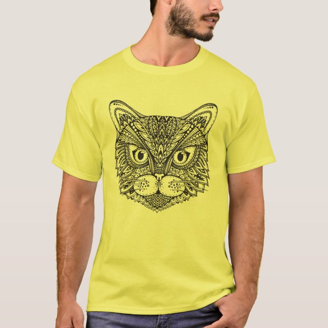 Camiseta Gato del estilo (Anverso)