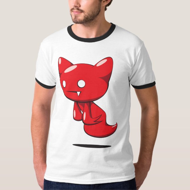 Camiseta Gato del fantasma (Anverso)