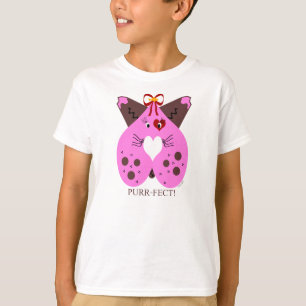 Camiseta Gato del gatito de la tarjeta del día de San