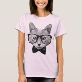Camiseta Gato del inconformista del vintage