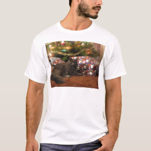 Camiseta Gato del navidad