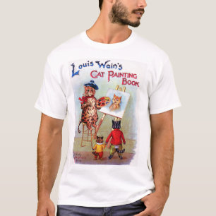 Camiseta Gato del pintor, Louis Wain