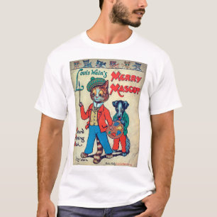 Camiseta Gato del pintor, Louis Wain