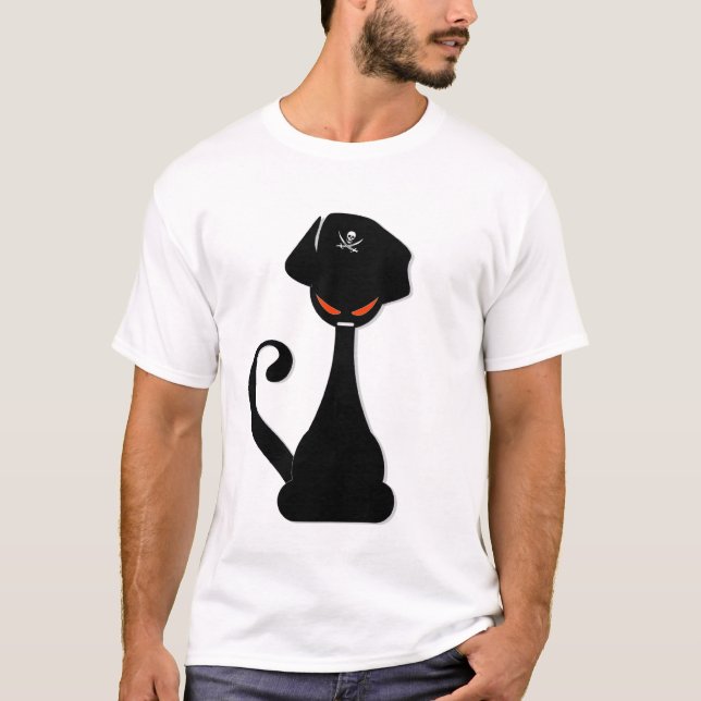 Camiseta Gato del pirata de Ninja (Anverso)