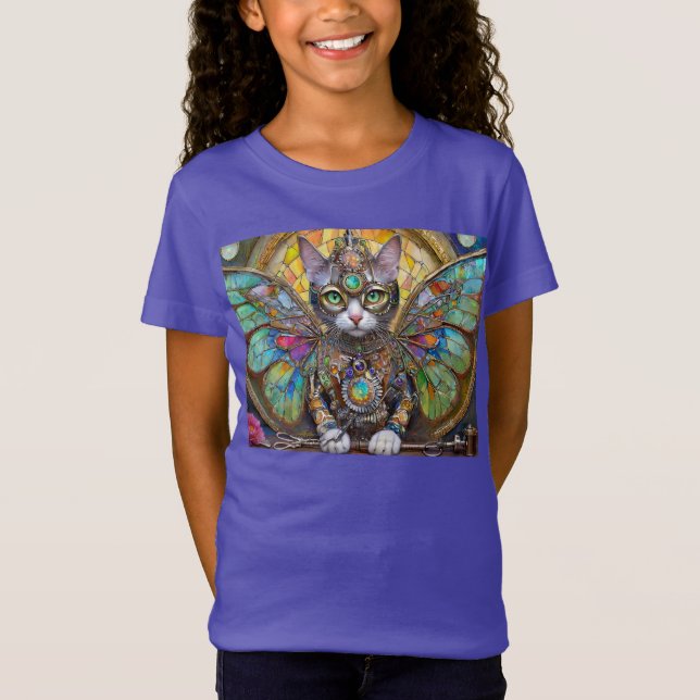 Camiseta Gato del príncipe Kitty de la Brigada Ala Mariposa (Anverso)