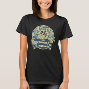 Camiseta Gato del sábado vintage 1973