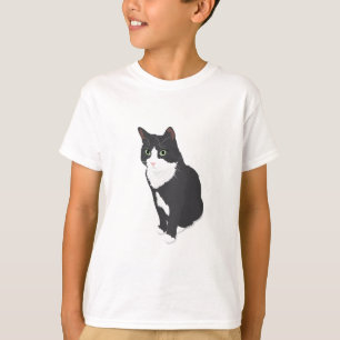Camiseta Gato del smoking