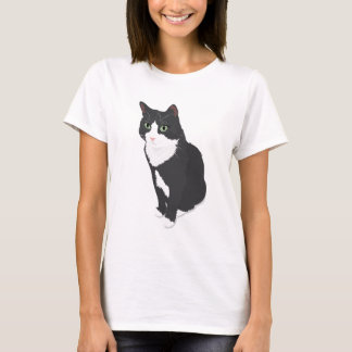 Camiseta Gato del smoking