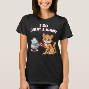 Camiseta Gato Demon Core Nuclear Hombres Niños Mujeres Curi