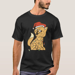 Camiseta Gato descarado con sus luces de hadas Premium