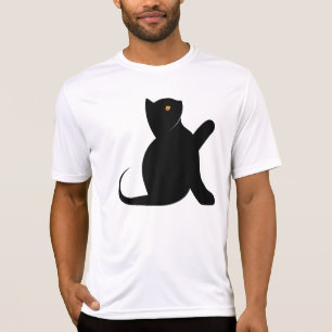 Camiseta Gato diciendo hola