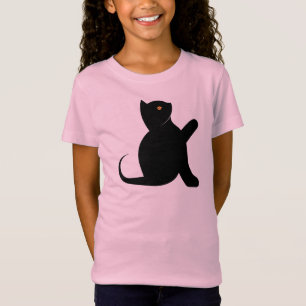 Camiseta Gato diciendo hola