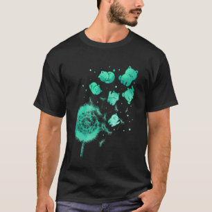 Camiseta Gato Diente de León Naturaleza Mascota Animal Gati