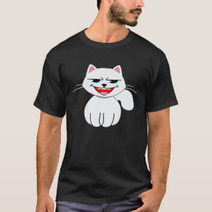 Camiseta Gato Dientes Sonríe Dentista Graduación Higiene De