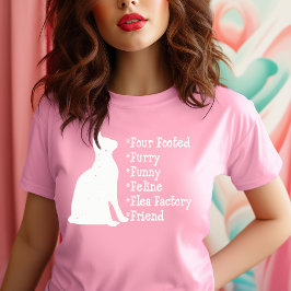 Camiseta Gato Divertido 