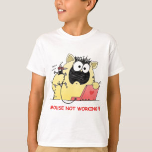 Camiseta Gato divertido