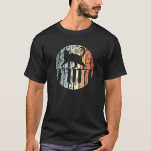 Camiseta Gato divertido amante del piano teclista mascotas 