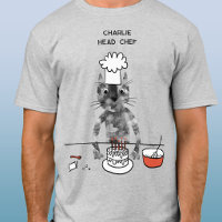Gato Divertido Chef Personalizado Jefe de Cocina C