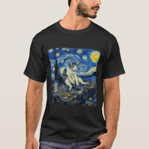 Camiseta Gato Divertido Fumando Gato Meme para Hombres Muje