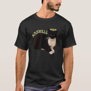 Camiseta Gato divertido girando Maxwell el gato esmoquin Me