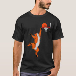 Camiseta Gato divertido Jugando Baloncesto Deportes Gato Ba