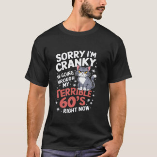 Camiseta Gato Divertido Lo Siento Estoy Gruñón Estoy Pasand