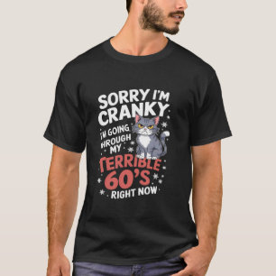 Camiseta Gato Divertido Lo Siento Estoy Gruñón Estoy Pasand