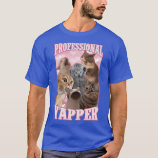 Camiseta gato divertido meme amigo familia parlanchín profe